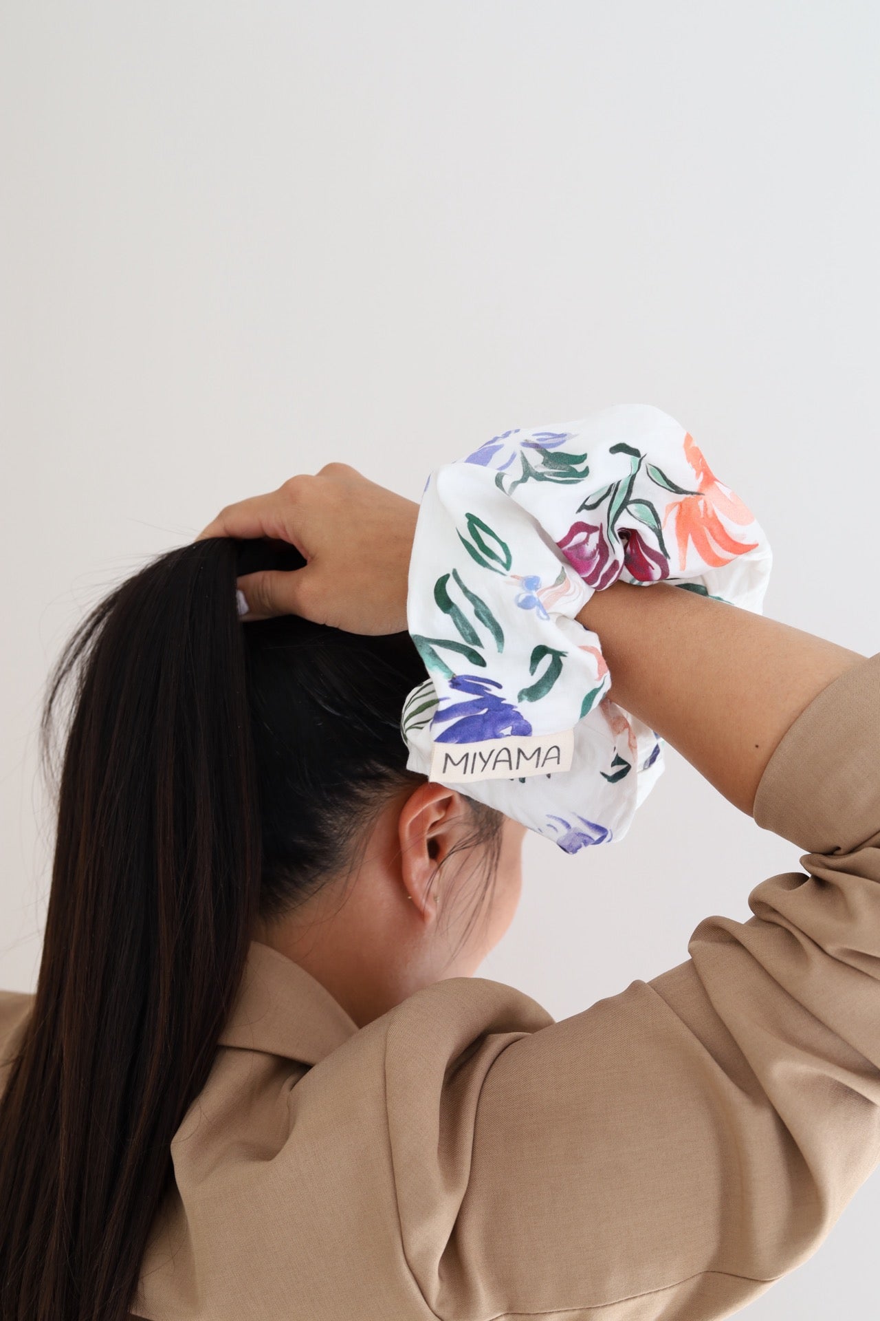 Dreaming of Flowers Oversized Scrunchie